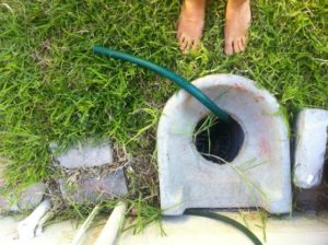 hosepipe drain